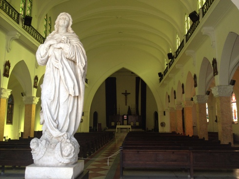 Innenansicht der Kirche